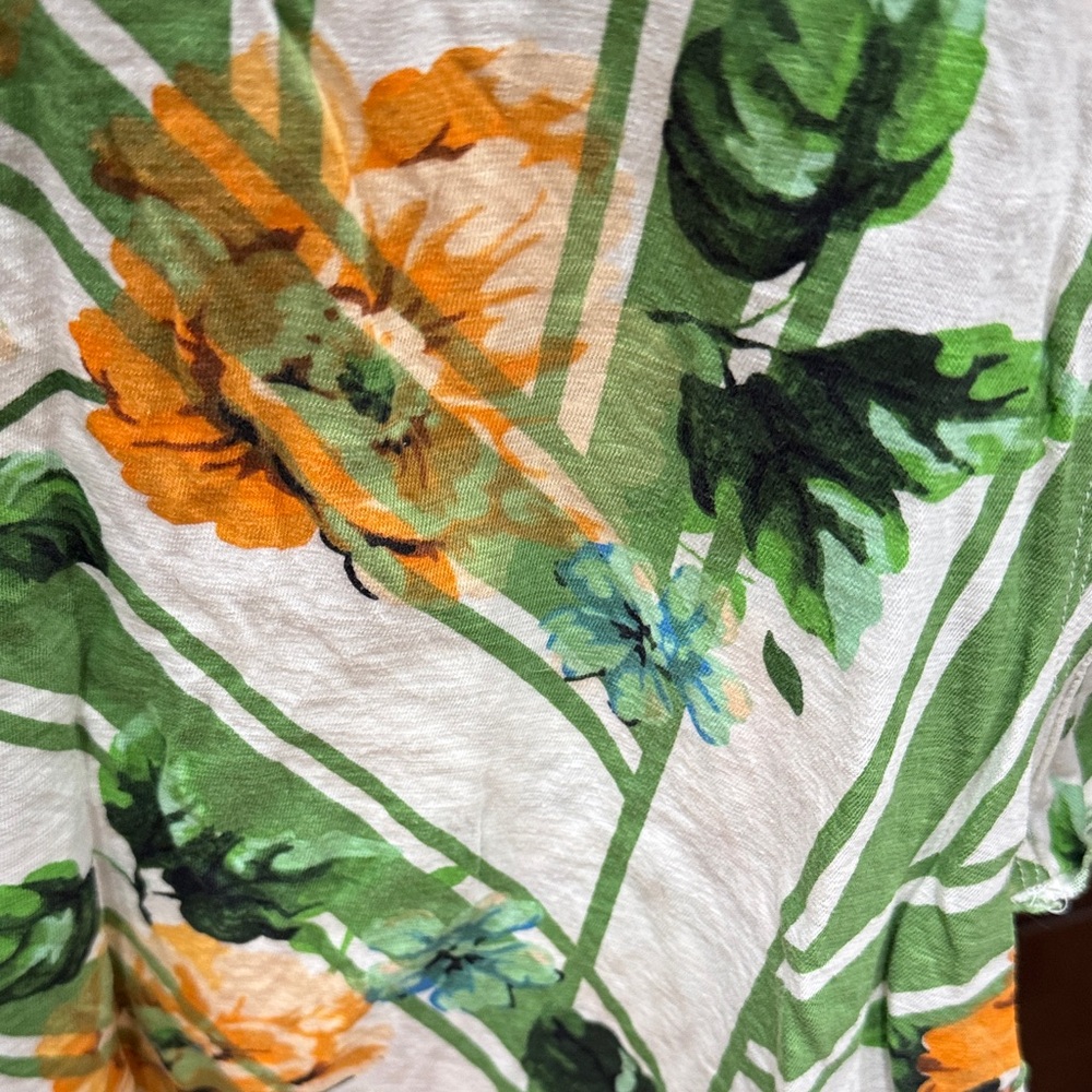 Anthropologie Maeve  Print Women's Tee - Picture 4 of 4